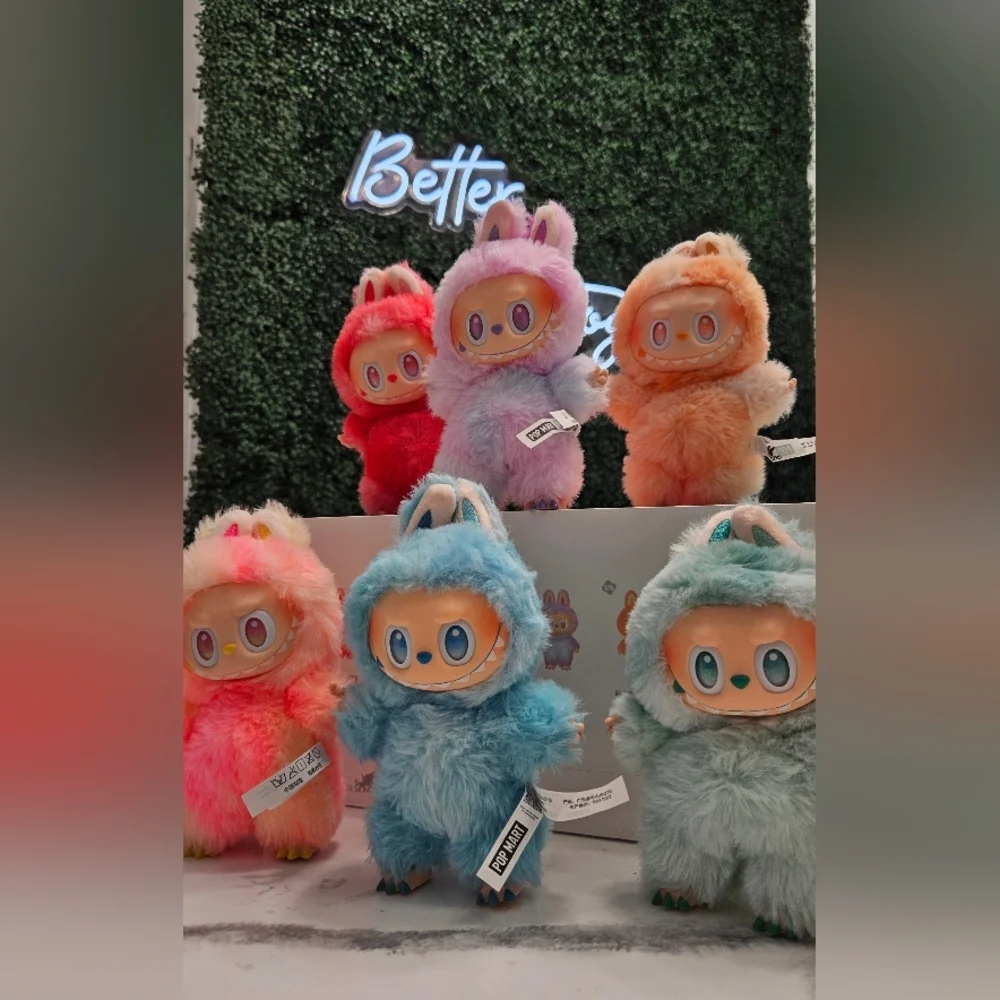 Whole Set of Genuine Pop Mart Big Into Energy Labubus